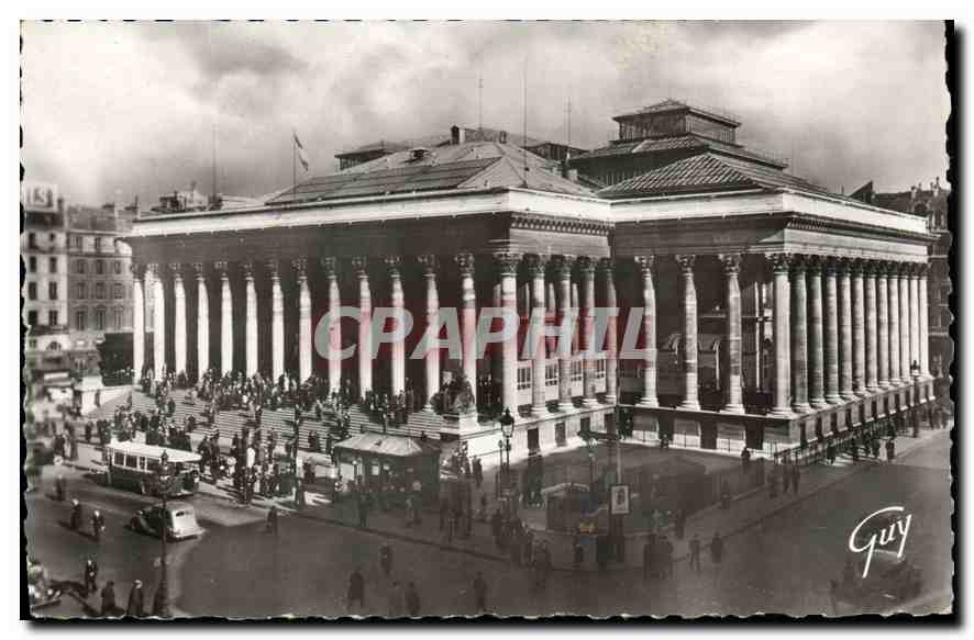 CPA Paris et ses Merveilles Bourse des valeurs mobilieres (1806 1826)
