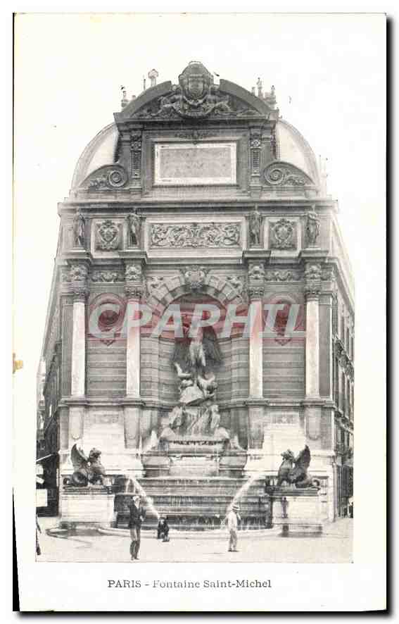 CPA Paris Fontaine Saint Michel