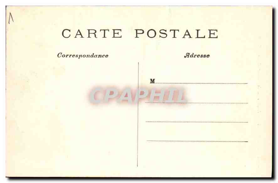 CPA Paris Monument de Victor Hugo — Verso
