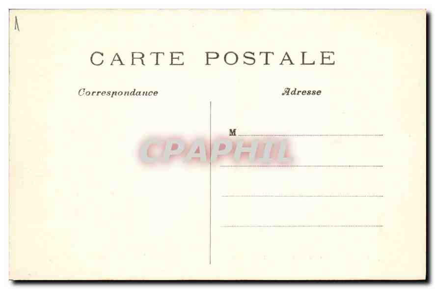 CPA Paris Musee de Cluny Le Jardin — Rückseite