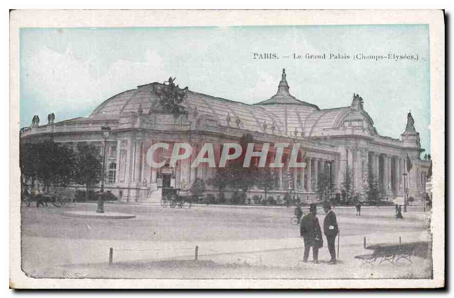 CPA Paris Le Grand Palais (Champs Elysees)