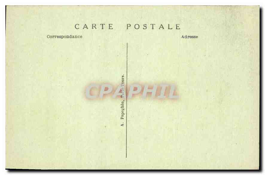 CPA Paris La Tour Saint Jacques — Verso