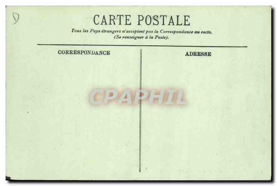 CPA Paris L'Avenue des Champs Elyses — Rückseite