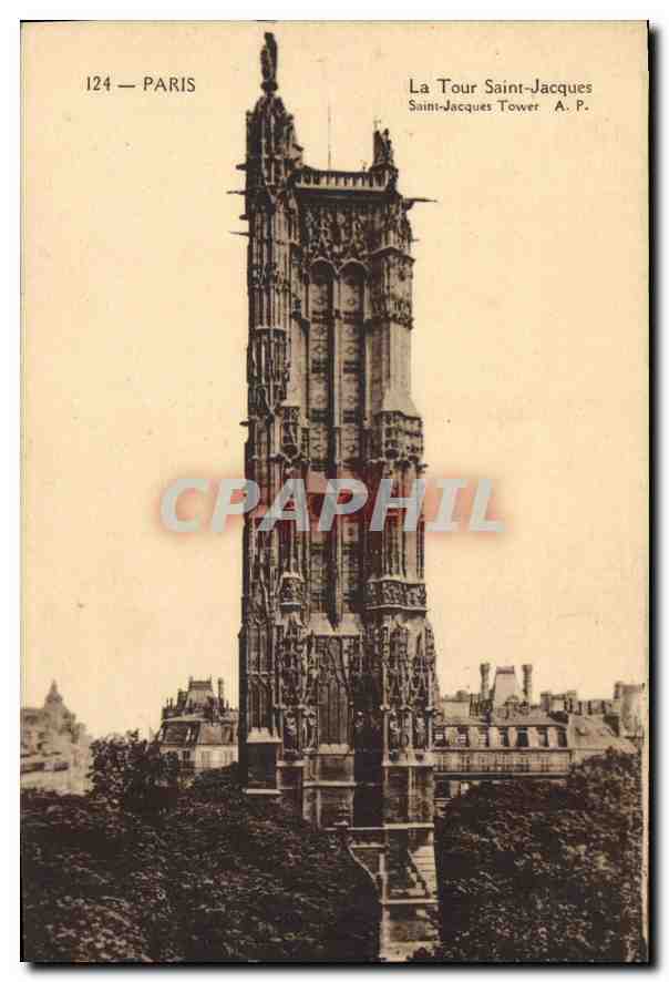 CPA Paris La Tour Saint Jacques