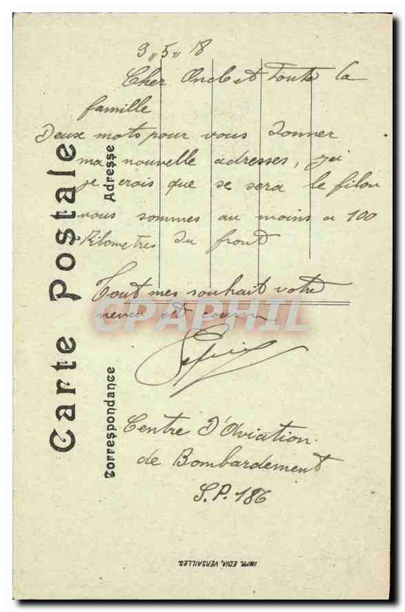 CPA Paris Le Grand Palais — Rückseite