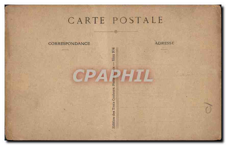 CPA  Daillements ou Chants populaires de Lorraine — Back
