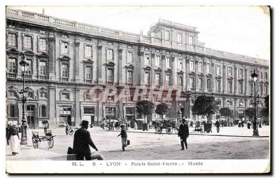 CPA Lyon Palais Saint Flerre Musee