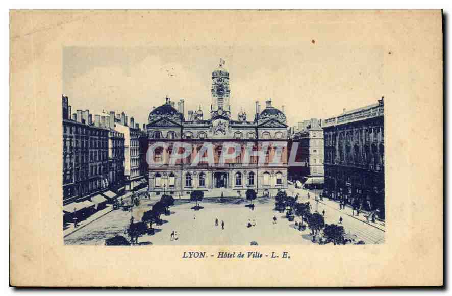 CPA Lyon Hotel de Ville