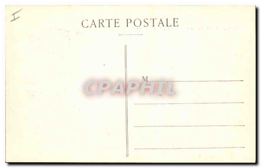 CPA Lyon Hotel de Ville — Verso
