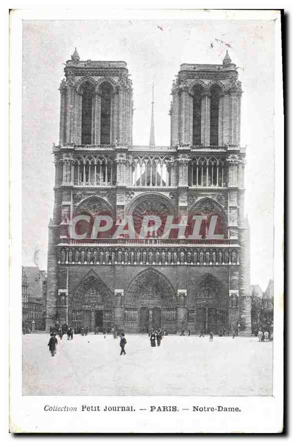 CPA Paris Petit Journal Notre Dame