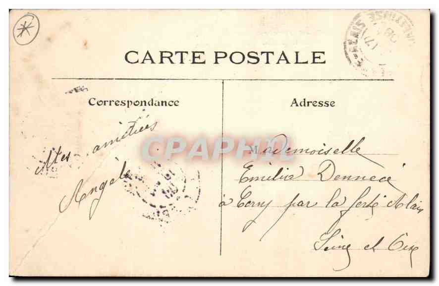 CPA Paris Ses Squares et ses Jardins Jardin d'Acclimatation le Pigeonmer et le Lac — Rückseite