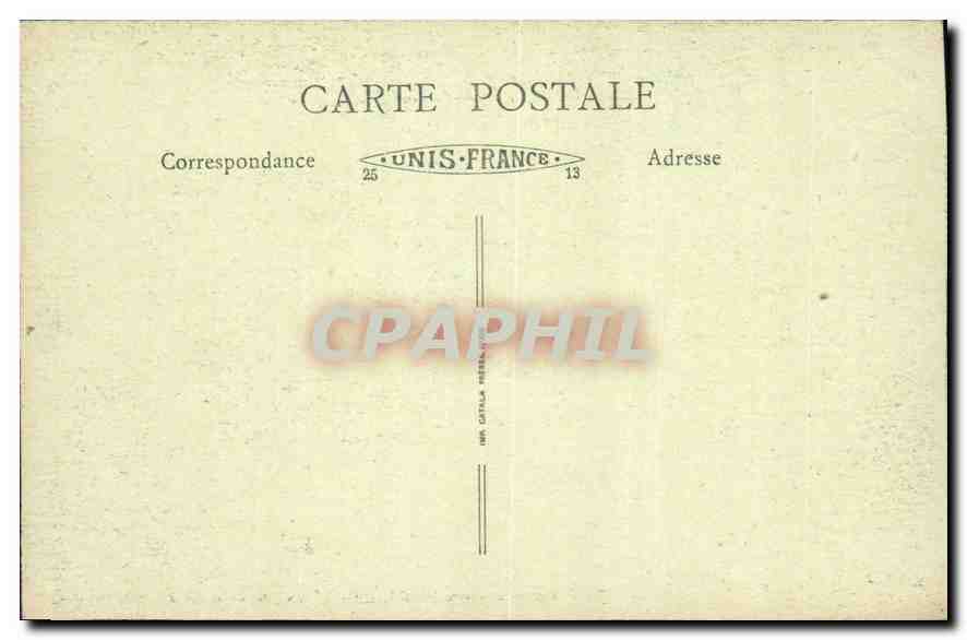 CPA Paris Prieure benedictin L'Oratoire du Noviciat — Rückseite