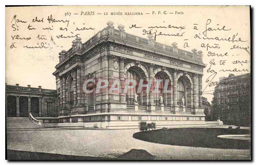 CPA Paris Le Musee Galliera