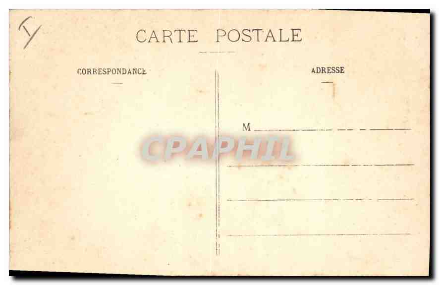 CPA Paris L'Institut de France — Rückseite