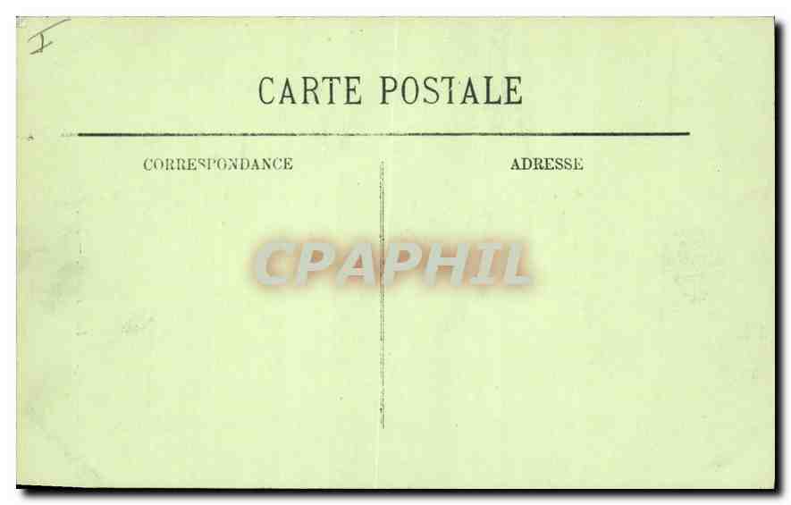 CPA Paris (Ve) La Sorbonne — Rückseite