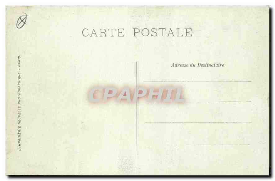 CPA Paris La Sorbonne — Rückseite
