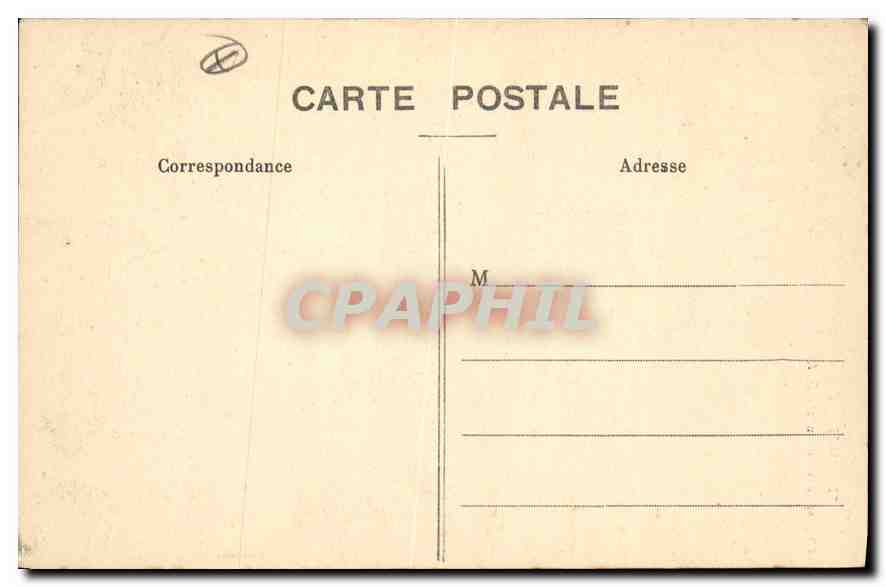CPA Paris Eglise de la Sorbonne — Verso