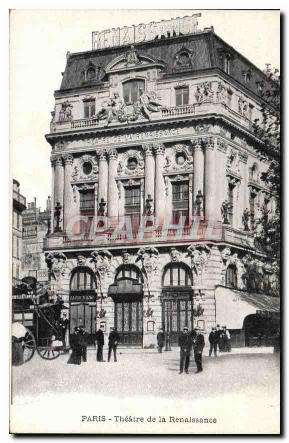CPA Paris Theatre de la Renaissance
