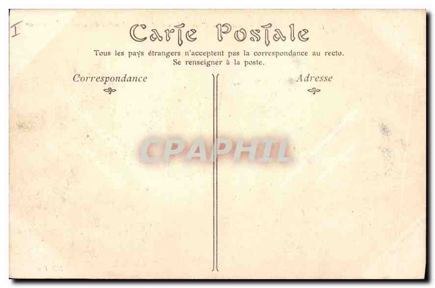 CPA Paris Mairie du 1er arrondissement et l'Eglise Saint Germain l'Auxerrois — Rückseite