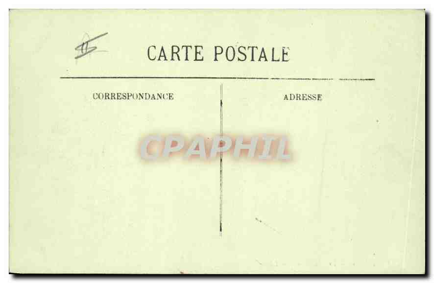 CPA Paris La Madeleine — Rückseite