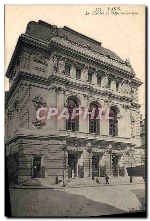 CPA Paris Le Theatre de l'Opera Comique