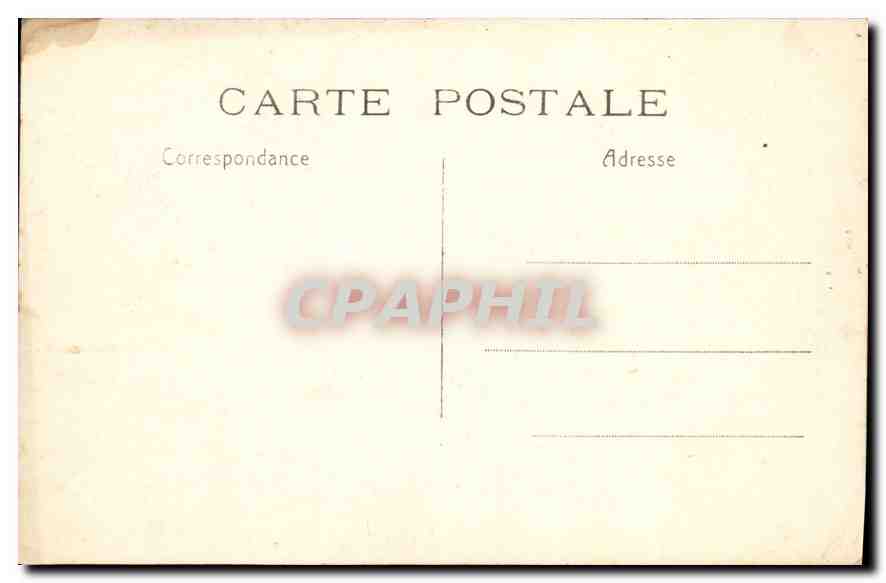 CPA Paris Notre Dame (L'Abside) — Verso