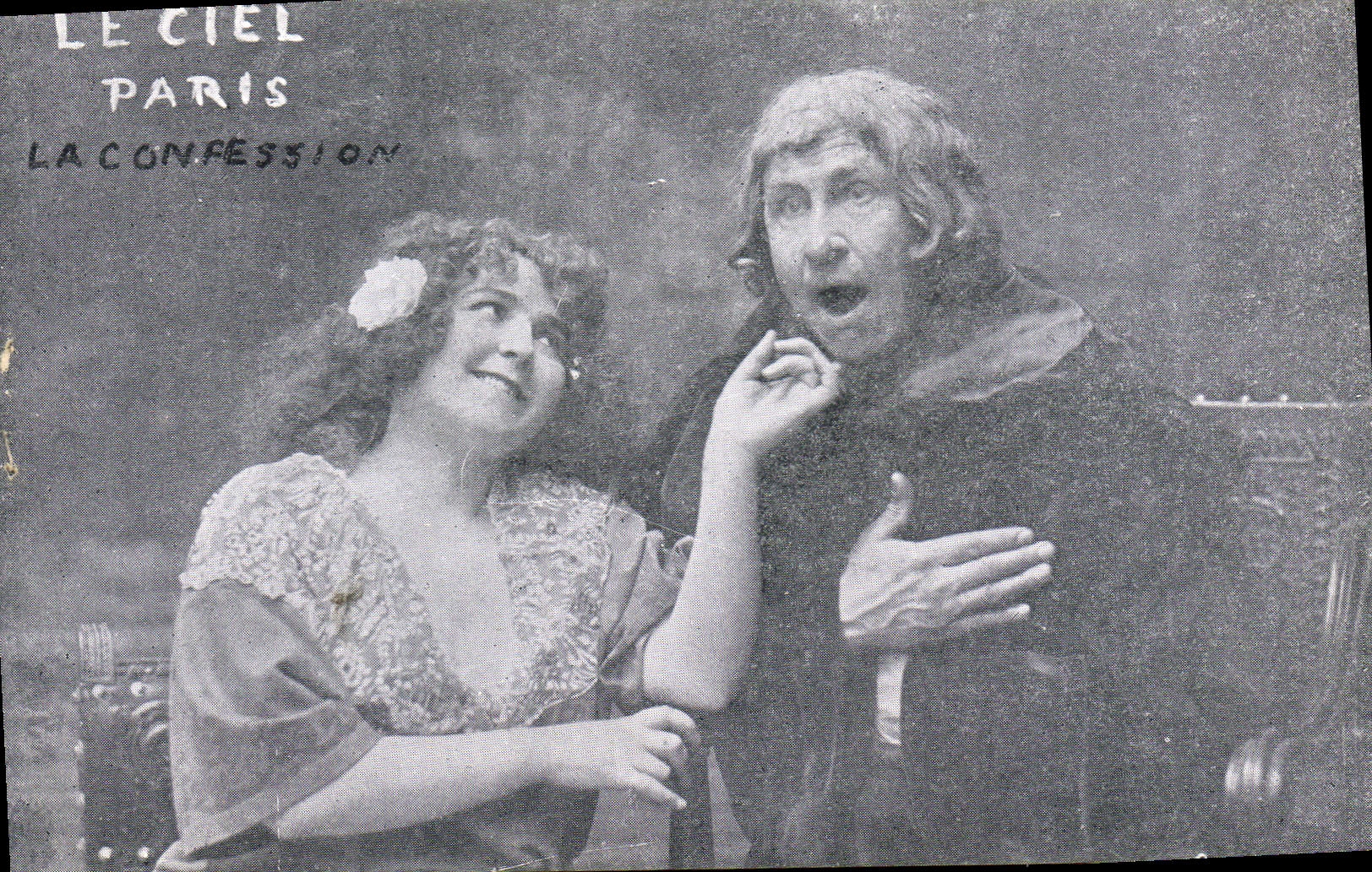 Scène de théâtre — La Confession — Le Ciel, Paris