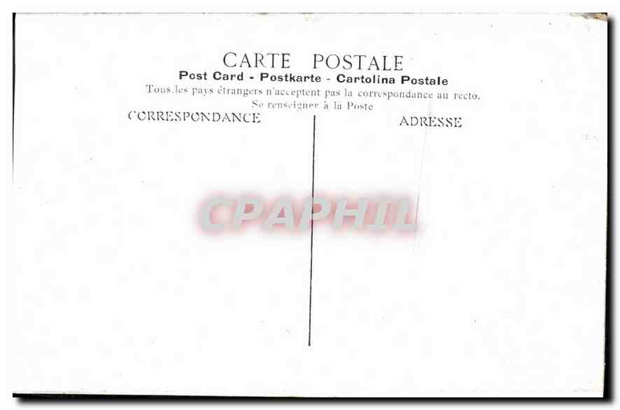 Le Ciel Montmartre — Intérieur d'un établissement — Carte postale CPA — Rückseite