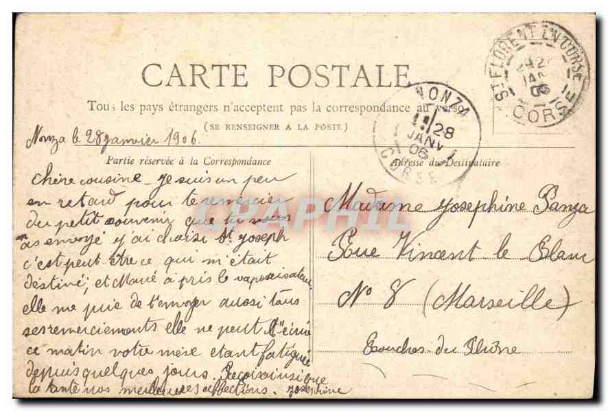 CPA Paris Les Invalides — Rückseite