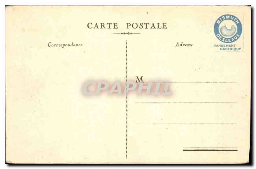 CPA Paris Arc de Triomphe — Rückseite