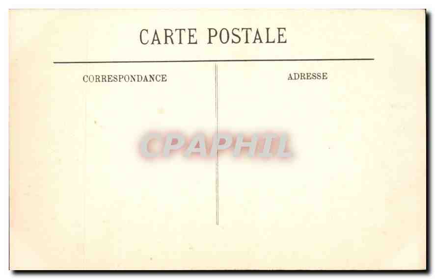 CPA Paris La Madeleine — Rückseite