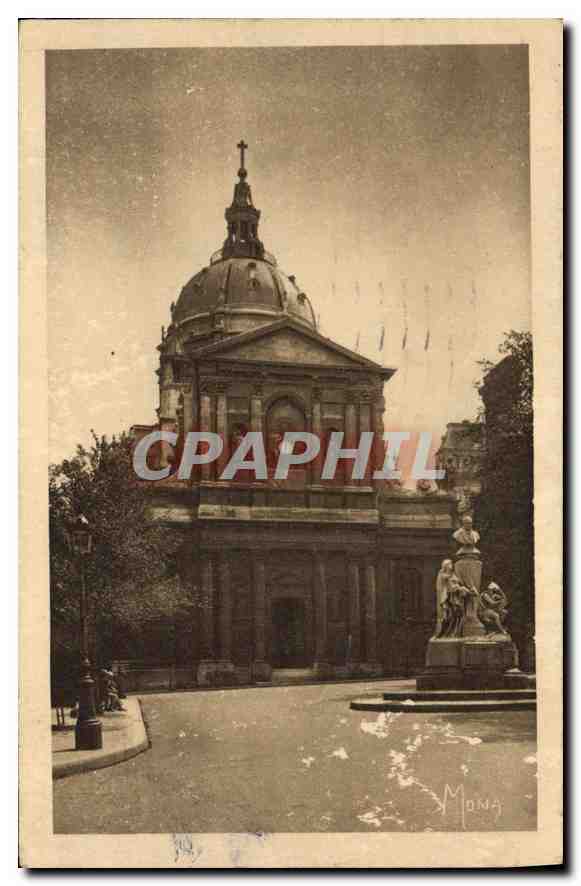 CPA Paris La Sorbonne l'eglise