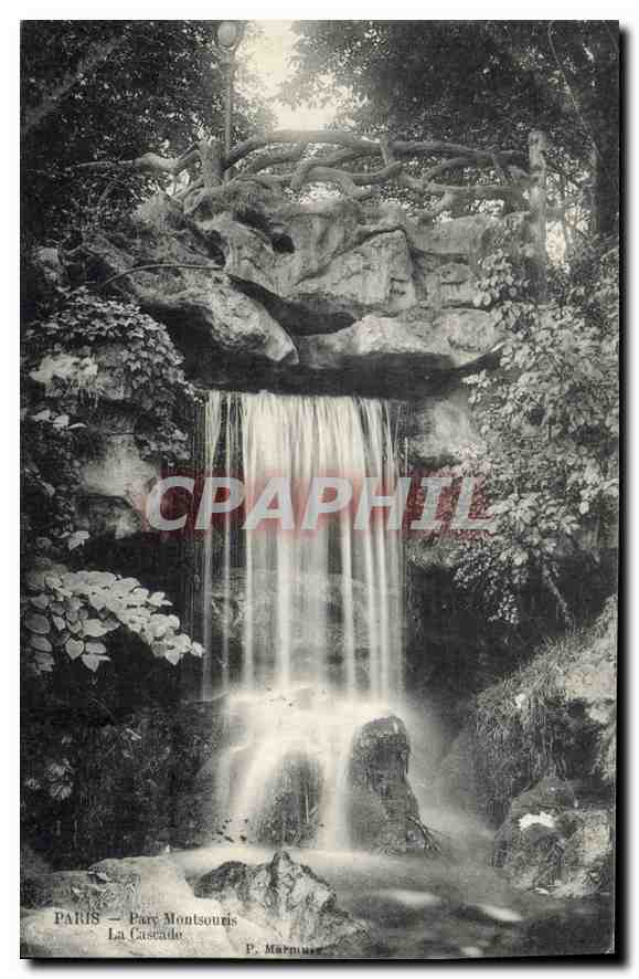 CPA Paris Parc Montsouris La Cascade