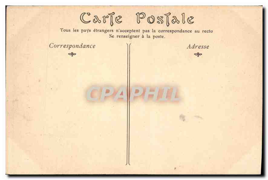 CPA Paris La Reliquaire de la Sainte Chapelle — Verso