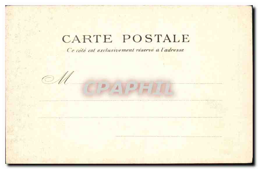 CPA Paris La Fontaine Sainte Marie Square de l'archeveche — Rückseite