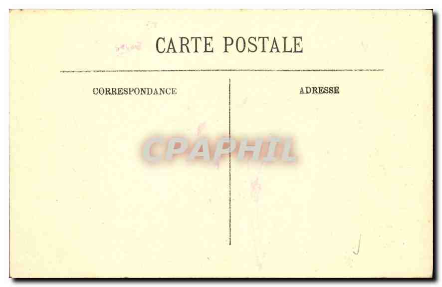 CPA Paris Le Pont de la Concorde et la Chambre des Deputes — Rückseite