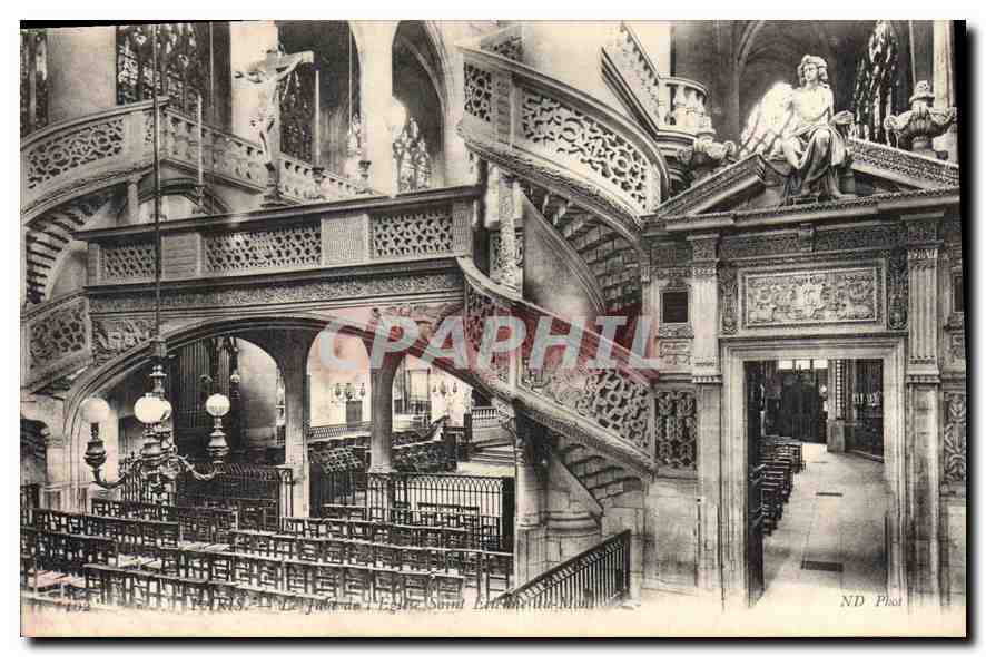 CPA Paris Eglise Saint Etienne