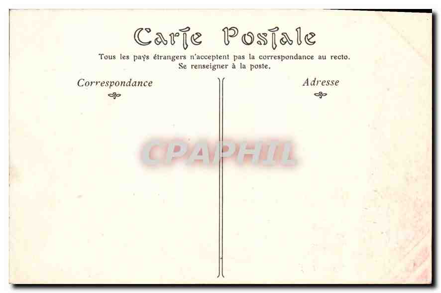 CPA Paris Eglise Saint Etienne — Rückseite