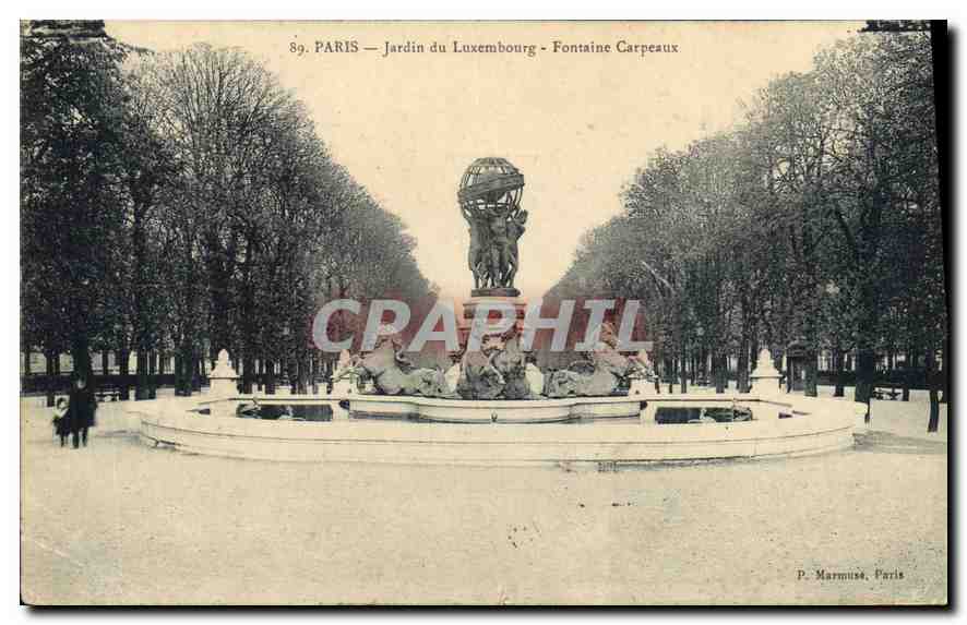 CPA Paris Jardin de Luxembourg