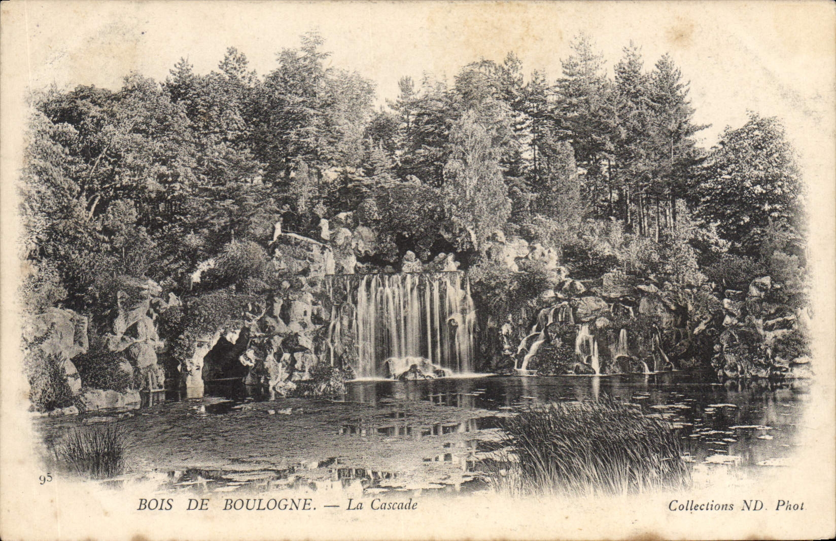 CPA Paris Bois de Boulogne La Cascade