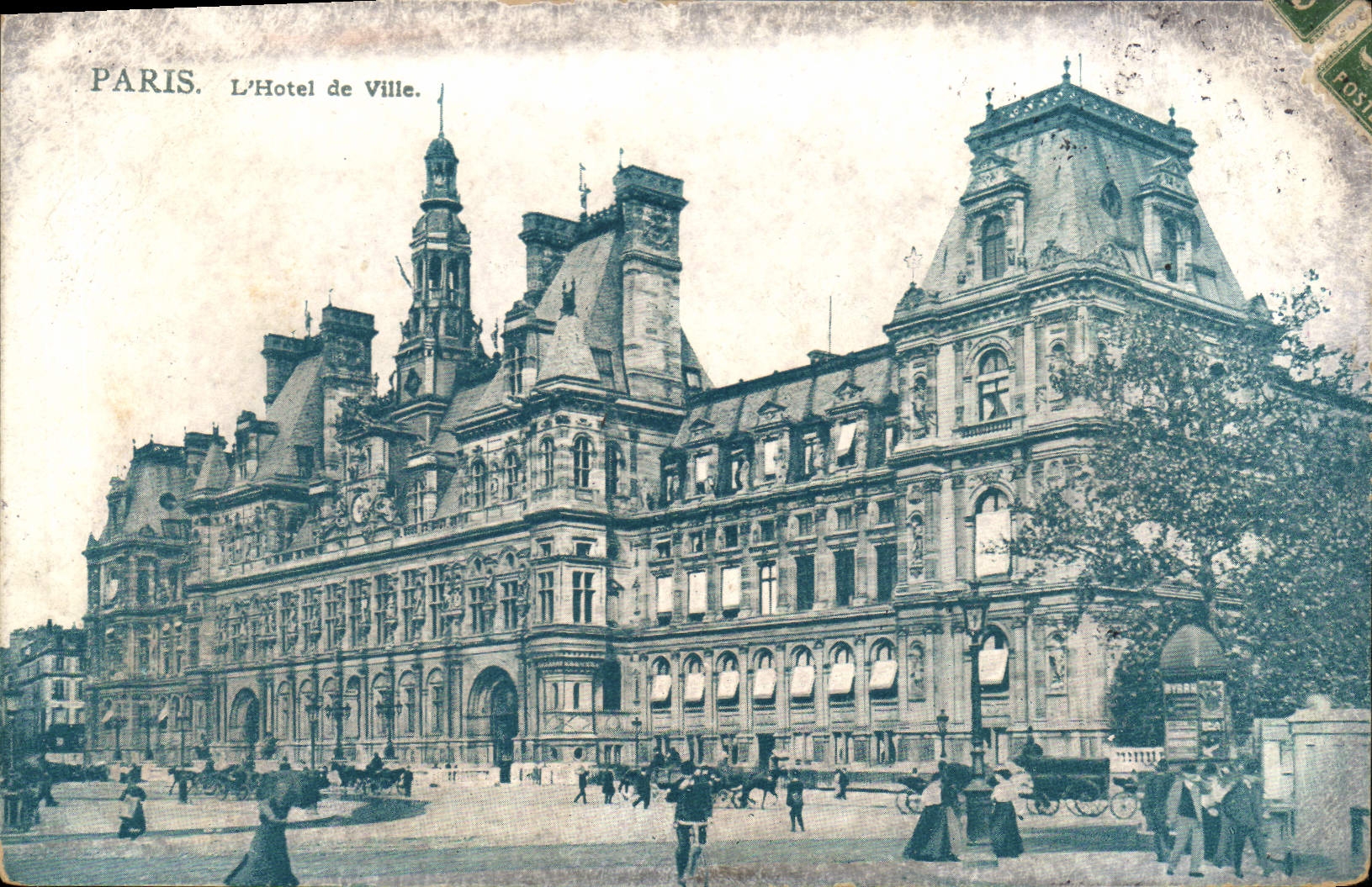 CPA Paris L'Hotel de Ville