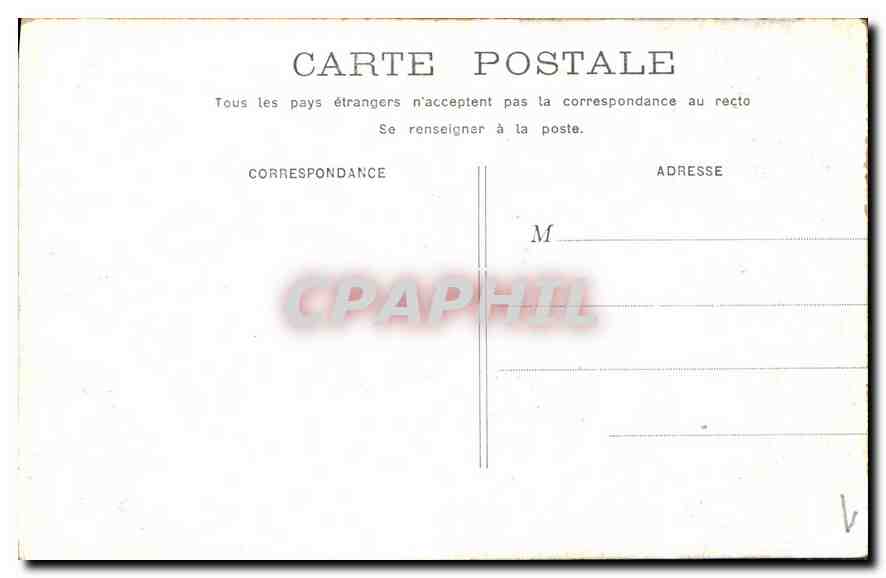 CPA Paris Hopital du Val de Grace — Rückseite
