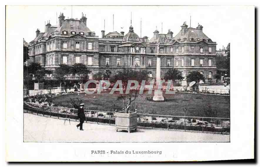 CPA Paris Palais du Luxembourg