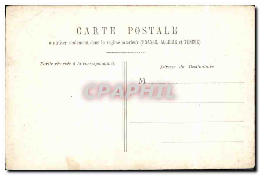 CPA Paris Tribunal de Commerce — Rückseite