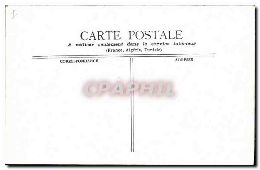 CPA Paris Le Pont Des Arts & L'institut — Rückseite
