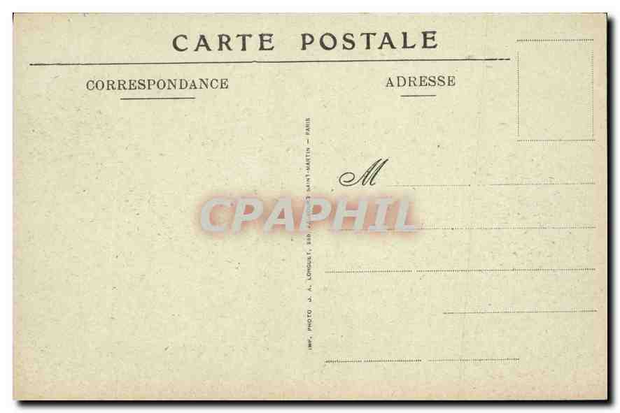 CPA Basilique du Sacre Couer Couronnement du Clocher — Verso