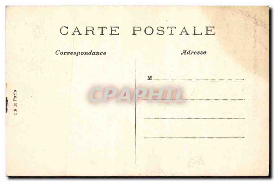 CPA Paris Eglise St Etienne du Mont — Verso