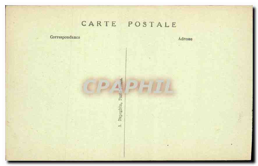 CPA ParisL'Avenue du Bois de Boulogne — Rückseite