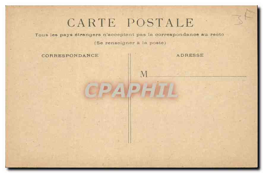 CPA Paris Invalides — Verso