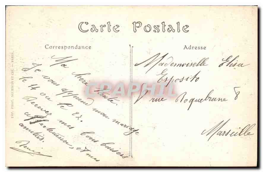 CPA Paris Le Pont d'Arcole et l'Hotel de Ville — Rückseite
